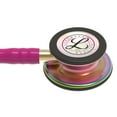 thumbnail image 4 of 3M Littmann Classic III Monitoring Stethoscope, Stainless Steel Rainbow-Finish Chestpiece, 27" Raspberry Tube, 4 of 15