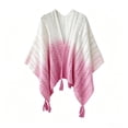 thumbnail image 6 of Shrysg Women's Lightweight Chiffon Tassel Shawl Beach Scarf Open Front Casual Cover-Up for Spring Summer Vacation, 6 of 6