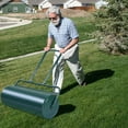 thumbnail image 2 of Gymax Green 13 Gallon Lawn Roller Heavy-Duty Steel Push/Pull Sod Roller 24'' x 13'', 2 of 6