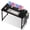Black, variant on EDX 31" Small Computer Desk with Metal Frame, Waterproof Surface & Storage Bag – Ideal for Bedroom or Small Spaces, Rustic Brown