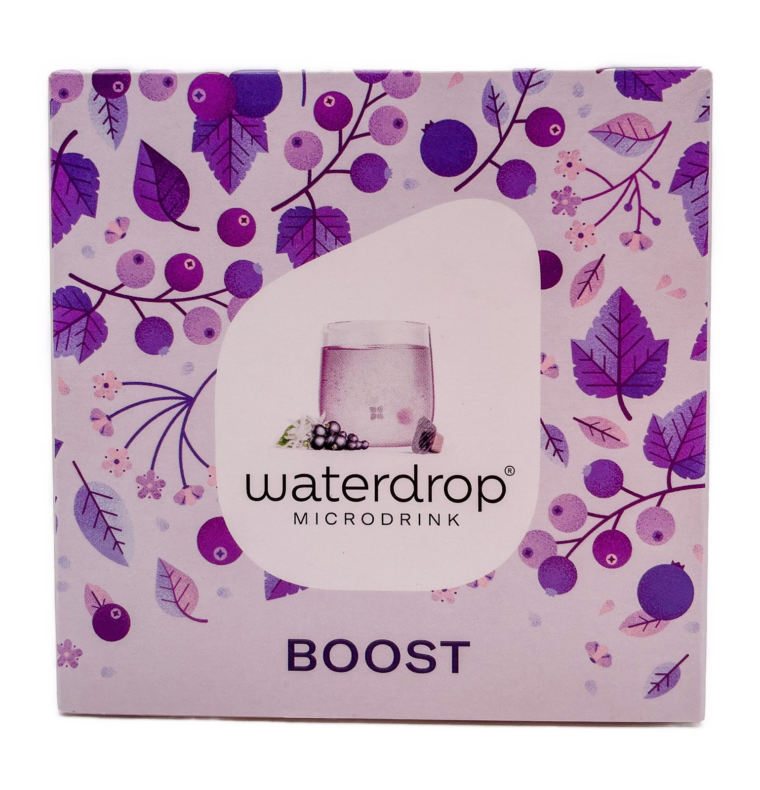 Waterdrop Boost Cassis Elderflower Acai 12 Microdrinks Drink Cold