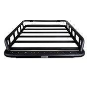 Go Rhino 5935362T SRM500 - 65 Flat Platform Roof Rack With Side & Rear Rail Kit