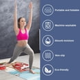 thumbnail image 2 of Santa Claus Yoga Towels with Storage Bag, 72.8"x26.8", Suitable for Yoga, Pilates, Fitness, etc., 2 of 6
