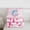 Pink G, variant on Feelyou Initial Letter B Queen Comforter Set, Cartoon Monogrammed Bedding Sets, Princess Ribbon Reversible Bedding Comforter Set, Ultra Soft Home Decor,3-Piece