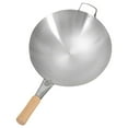 thumbnail image 1 of AURARMLET Hand Hammered Wok Cooking Tools in Silver Metal for Adults 1Pack, 1 of 8