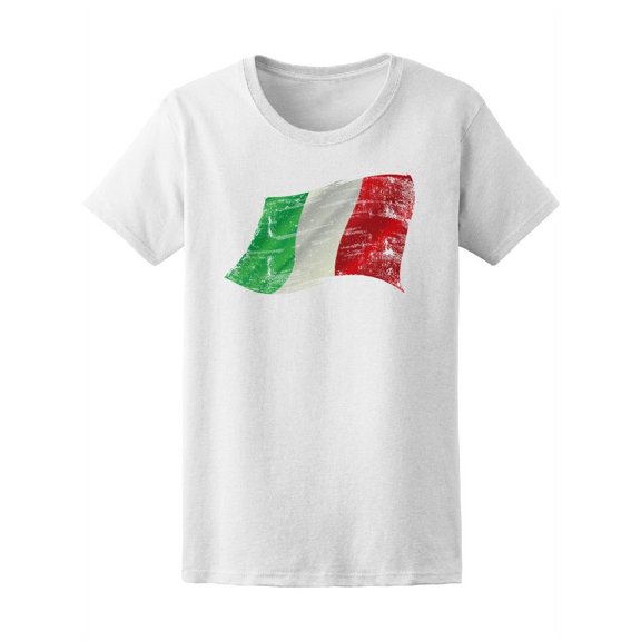 Italian Flag With A Texture T-Shirt Men -Image by Shutterstock, Male Medium