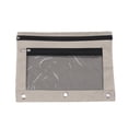 thumbnail image 2 of Oxford Cloth Pencil Case Three-Hole Pencil Case Oxford Cloth Double-Layer Mesh File Bag with Colorful Zippers for Office Storage(Gray,1Pcs) Rkxzt, 2 of 5
