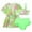 Light Green, variant on Girls Swimsuit Cutout Bikini Sets for Teen Girls Adjustable Strap Girls Tankini Swimsuit 3pcs Contrast Trim Girls Bathing Suits Size 7-8