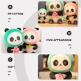 thumbnail image 2 of KAKOWELY Adorno de peluche con forma de panda, adorable muñeco de peluche, adorno decorativo para muñeca., 2 of 5