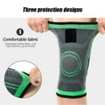 thumbnail image 1 of EGNMCR Genouillère de Sport Tricotée bandage de compression pour Entraînement Physique Course Protection Genouillères, 1 of 8