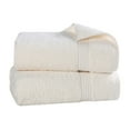 thumbnail image 3 of Superior Egyptian Cotton Absorbent Ivory Bath Towel Set of 2, 3 of 15