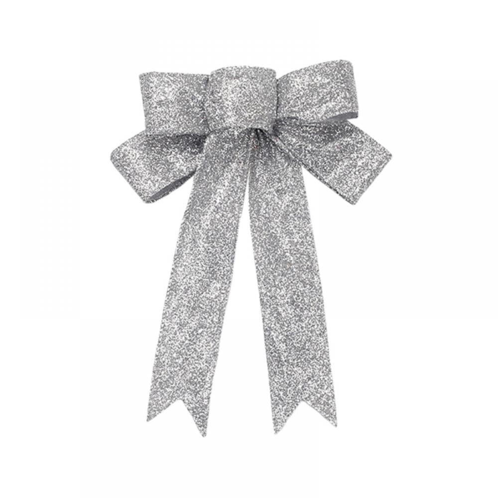 1pc Clear Gift Bag With Bow Tie Ribbon