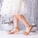 thumbnail image 3 of Sandalias para Niñas DREAM PAIRS Tacón Bajo con Moño de Strass Talla 4, 3 of 7