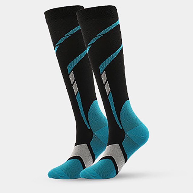 Aqestyerly Chaussettes de Compression Unisexes pour Yoga Entraînement Physique Exercice Pression Corde de Massage Chaussettes de Yoga Course Sport Protectrices