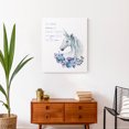 thumbnail image 4 of Creative Products My Heart Believes Unicorn  20x24 Canvas Wall Art, 4 of 5