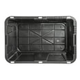 GreenMade Professional Heavy Duty Plastic Storage Tote with Tough Handles, 27 Gallon, Black (4