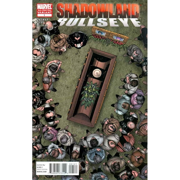 Shadowland: Bullseye #1 (2nd) VF ; Marvel Comic Book