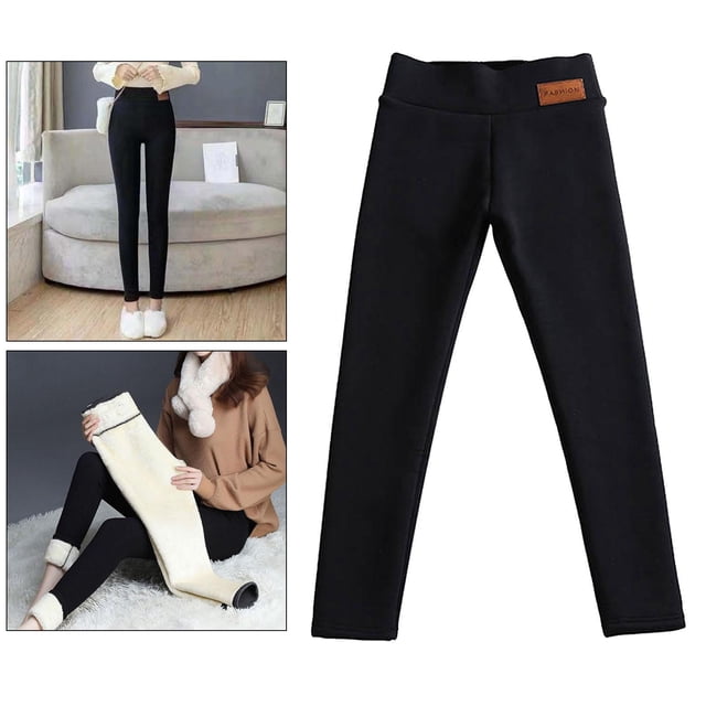 Polainas del invierno de las mujeres, polainas de cinturo gruesas calientes térmicas del , 2XL aXXL