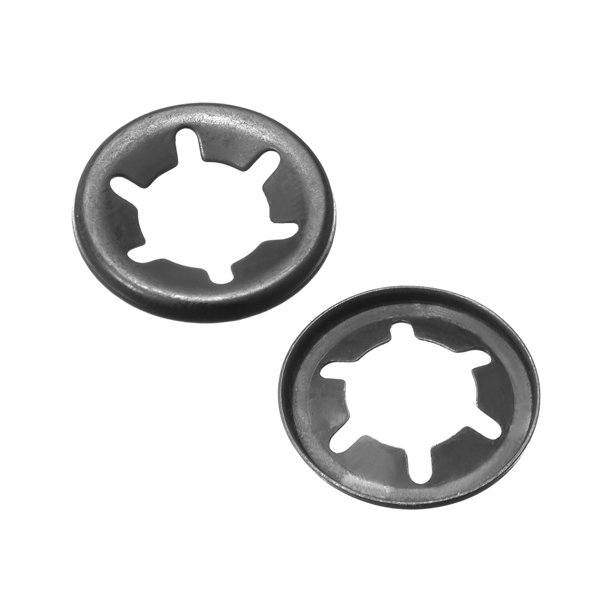 Starlock Washers , M10 x 19 Internal Tooth Clips Fasteners Kit 100pcs