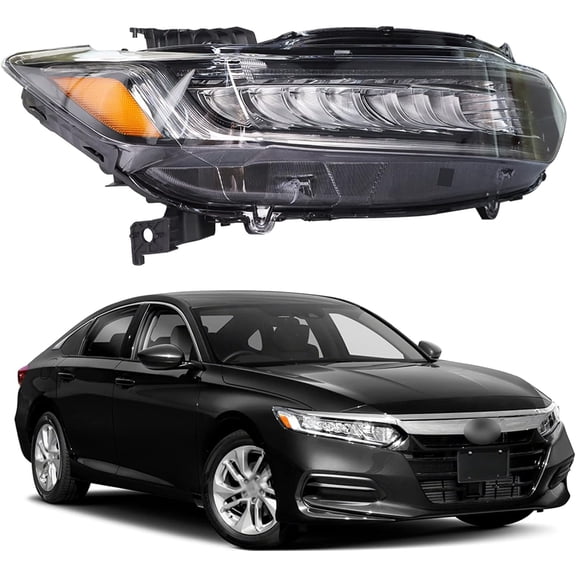 LABLT Headlights Replacement for 2018-2021 Honda Accord Headlight Headlamp Right Passenger Side