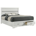 thumbnail image 3 of Miranda 51-inch Wood Queen Storage Panel Bed White, 3 of 8