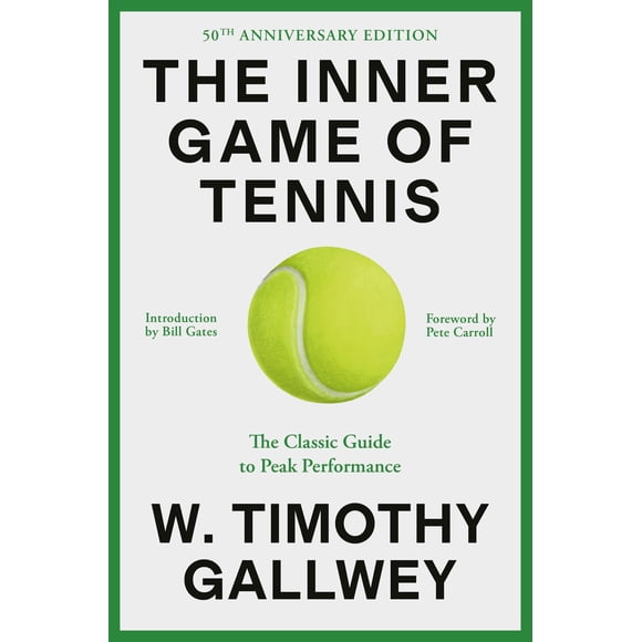 Libro El juego interior del tenis de W. Timothy Gallwey