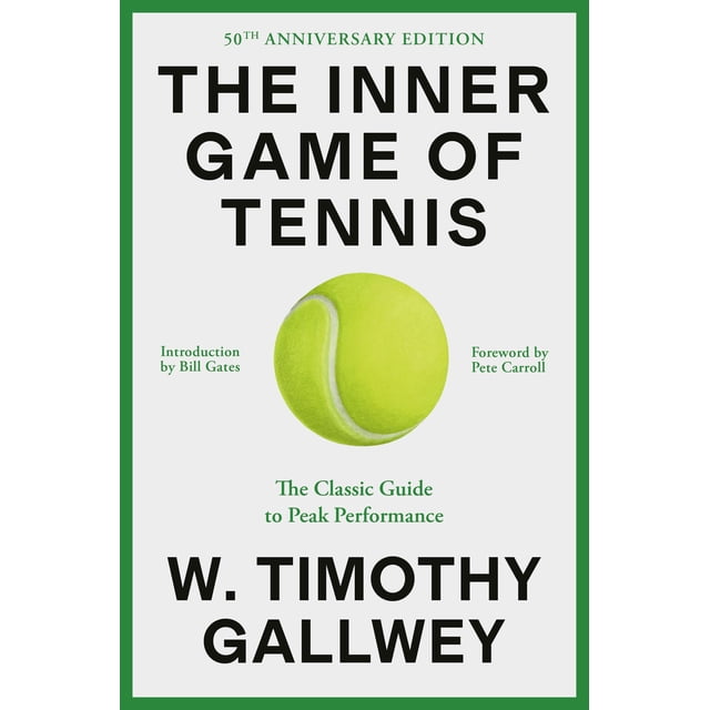 Libro El juego interior del tenis de W. Timothy Gallwey