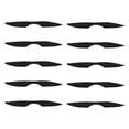 thumbnail image 1 of Black 10-pack  Nose Bridge Anti-fog Sponge Strip, 1 of 8