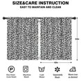 thumbnail image 2 of Blackout Kids Curtains,Black Leopard Print Childrens Insulated Curtains Set Of 2,Bedroom Essentials,Toddler Room Decor 42"x54", 2 of 5
