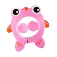 thumbnail image 1 of Gorro de ducha para niños, gorro de champú de EVA con orejeras, impermeable, para lavar el cabello, de baño para interiores, para niñas y niños. Rosa, 1 of 9