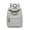 Gray, variant on YIMWNYI Fashion Trendy Backpack, Large Capacity Daypack, Lightweight Casual Shoulder Bag, Versatile Commuter Travel Pack, Textured Polyester Laptop Rucksack, Multi-Pocket Outdoor Daily Satchel