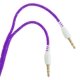 thumbnail image 1 of CABLE AUXILIAR DE 3.5 MM TIPO AGUJETA 3M MORADO ROMMS CHCA-3535PP-3M, 1 of 2