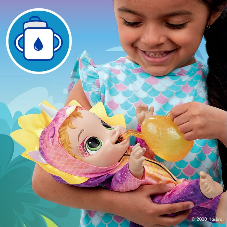 Baby Alive Dino Cuties Doll Triceratops Doll Accessories Drinks