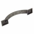 thumbnail image 2 of GlideRite 3 in. Center Arched Square Pulls Cabinet Hardware Handles, Weathered Nickel, Pack of 10, 2 of 5