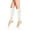 White, variant on HNMKIU Women's Ribbed Knit Leg Warmers Long Boot Socks With Decorative Button For Sports Running And Party Outfits White,A