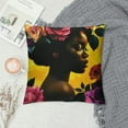 thumbnail image 2 of Nawypu African American Girls Throw Pillow Cover Decor Black Girl Magic Pillowcases Pillow Case Square Cushion Covers for Couch Living Room Home Sofa Bedroom Office, 2 of 5