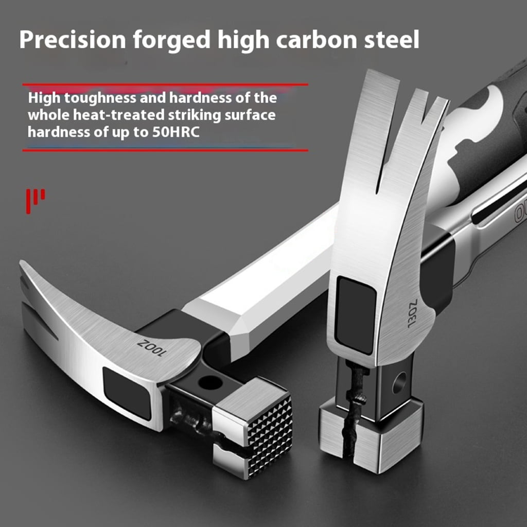 MOMOJIA Claw Hammer With Safety Nail Puller Heavy dutys Construction For Woodworking
