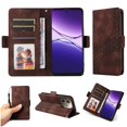 thumbnail image 1 of Funda GANGXUN para OPPO A5 Pro con diseño acolchado elegante, cuero PU, protección total y ajuste preciso, 1 of 5