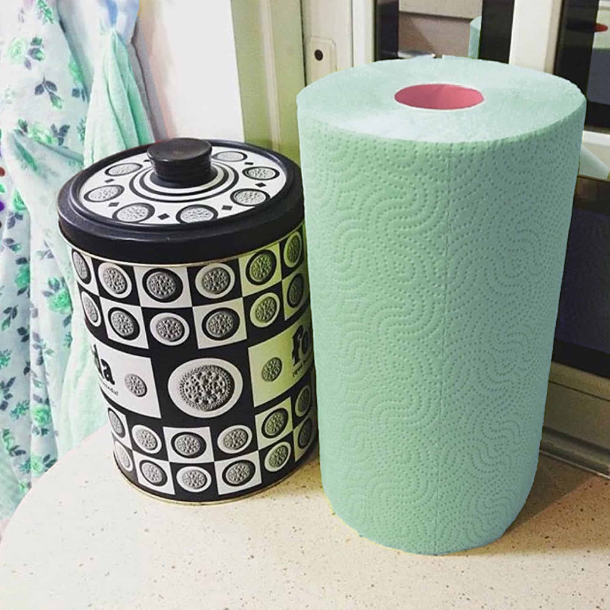 Renova Mint Paper Towel Roll 2 Ply 120 Sheets – Same Count, Now More Compact and Absorbent