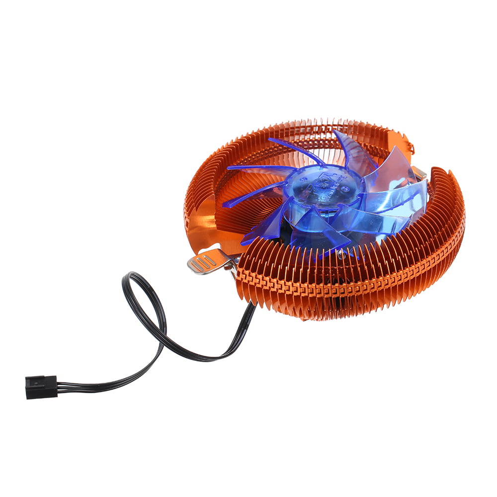 Hydraulic CPU Cooler Heatpipe Fans Quiet Dual Fan Heatsink Radiator for Intel 2011 Walmeck
