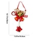 thumbnail image 5 of ¡Rebajas Sorprendentes!, Campanas de Navidad Decoración colgante para árbol de Navidad Accesorios de decoración navideña Campanas de Papá Noel Decoración colgante para regalo de Navidad Akmoler, 5 of 7