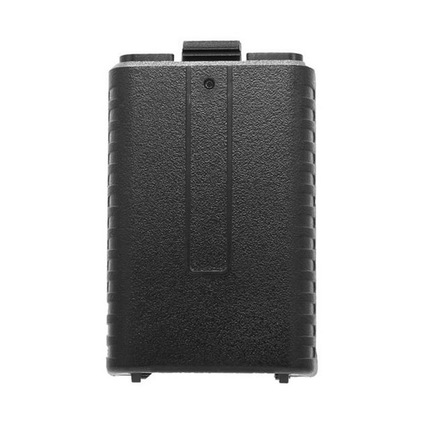 FLhrweasw Plástico Walkie Talkie 6X AAA Caja Batería Shell para UV5R 5RE