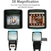 DIGITNOW 35mm Slide Viewer, 3X Magnification and LED Screen Viewing for 35mm Slides & Positive Film Negatives