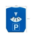 thumbnail image 2 of FlyFlise M&H-24 European Parking Disc Parking Meters with Ice Scraper, Plastic, Blue, 2 of 7