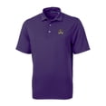 thumbnail image 2 of Men's Cutter & Buck Purple ECU Pirates Virtue Eco Pique Recycled Polo, 2 of 3