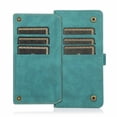 thumbnail image 3 of For Samsung Galaxy S22/S22+/S22 Ultra Phone Case，Shockproof Luxury Leather Flip Card Holder Cover，Silm Wallet Stand Case Cover With Strap, 3 of 5