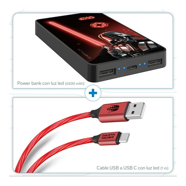 KIT Star Wars Power Bank y Cable USB C Walmart en línea