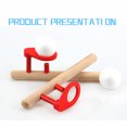 thumbnail image 4 of Wooden Pipe Blowing Toy, Nostalgic Gadgets, Handcrafted Design, for Boys Girls, Simple Play, Classic Fun, Craftsmanship, Educational Toy, Retro Games, Child-Friendly, Wooden Construction, Akmoler, 4 of 4