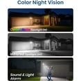 thumbnail image 7 of AOSU Security Camera, 2K Outdoor Camera Color Night Vision, IP66 Waterproof WiFi Camera for Home Security, 360° View Surveillance Camera with PIR Motion Sensor, 2 Way Audio, 7 of 7