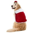 thumbnail image 5 of Elegant Royal Dog Costume Set with Crown Hat Breathable Pet Cosplay Outfit For Indoor Outdoor Halloween Party Wear, 5 of 7